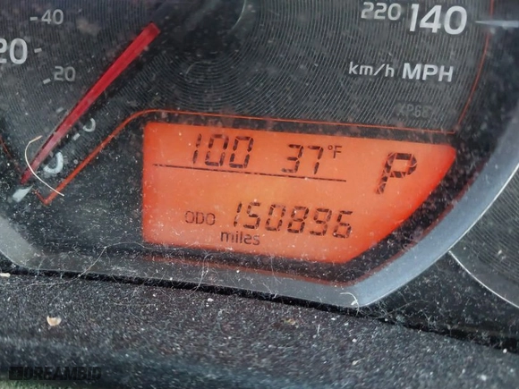 2012 Toyota Yaris L with VIN JTDKTUD36CD511401, listed as a IAAI auction lot 41321430 with 150,896 mi miles. Bid and sale history available at carsss.com. Image 15.