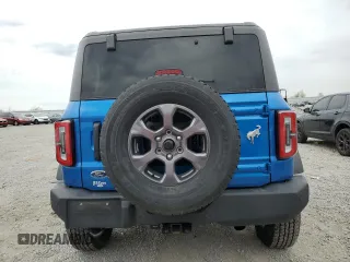 2023 Ford Bronco with VIN 1FMEE5BP5PLB60216, listed as a Copart auction lot 53698025 with 19,719 mi miles and Salvage title. Bid and sale history available at DreamBid. Image 6.