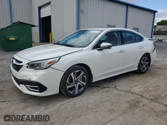 2021 Subaru Legacy Touring XT z VIN 4S3BWGP6XM3012154, wystawiony jako Copart lot #55762115 z przebiegiem 98 231 mil mil oraz Szkoda całkowita • Salvage title. Historia ofert i sprzedaży dostępna na DreamBid. Obrazek 1.