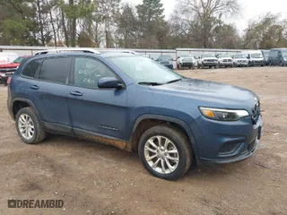 2020 Jeep Cherokee Latitude with VIN 1C4PJLCB3LD528042, listed as a IAAI auction lot 41301453 with 129,188 mi miles. Bid and sale history available at carsss.com. Image 1.