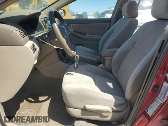 2008 Toyota Corolla CE with VIN 1NXBR32E78Z044182, listed as a Copart auction lot 53269745 with 255,828 mi miles and Clean Title. Bid and sale history available at DreamBid. Image 7.