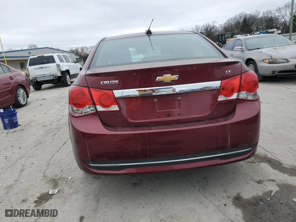 2015 Chevrolet Cruze LT with VIN 1G1PC5SB5F7121455, listed as a Copart auction lot 85923824 with 111,387 mi miles and Clean Title. Bid and sale history available at carsss.com. Image 6.