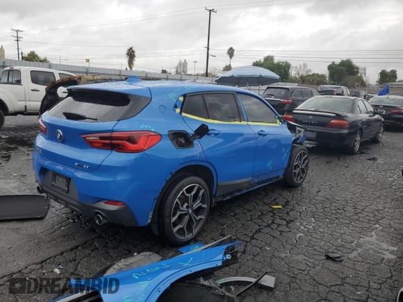 2018 BMW X2 sDrive28i with VIN WBXYJ3C38JEJ89978, listed as a Copart auction lot 36123243 with 34,526 mi miles. Bid and sale history available at carsss.com. Image 3.