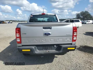 2020 Ford Ranger XL with VIN 1FTER4FH9LLA21416, listed as a Copart auction lot 80561534 with 34,385 mi miles and Salvage title. Bid and sale history available at DreamBid. Image 6.