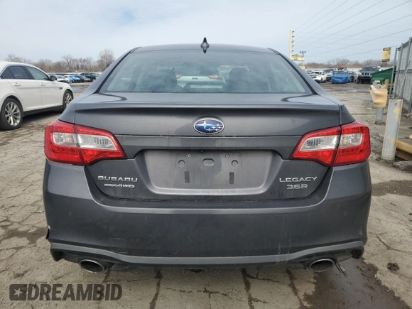 2018 Subaru Legacy Limited with VIN 4S3BNEN69J3030277, listed as a Copart auction lot 49582135 with 190,230 mi miles and Clean Title. Bid and sale history available at carsss.com. Image 6.