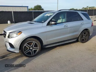 2016 Mercedes-Benz GLE 400 with VIN 4JGDA5GB7GA705851, listed as a Copart auction lot 64420165 with 108,038 mi miles and Clean title. Bid and sale history available at DreamBid. Image 1.