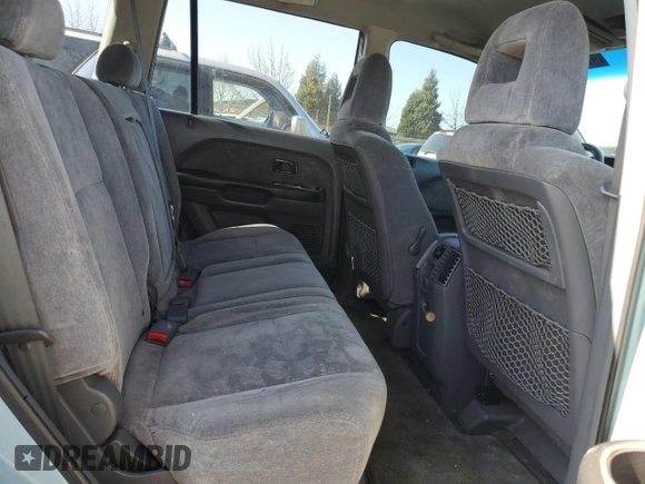 2003 Honda Pilot EX with VIN 2HKYF18403H561000, listed as a Copart auction lot 46505175 with 219,039 mi miles and Salvage Title. Bid and sale history available at DreamBid. Image 11.