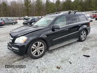 2012 Mercedes-Benz GL-Class GL 450 with VIN 4JGBF7BE0CA780780, listed as a Copart auction lot 47573215 with 188,543 mi miles and Salvage Title. Bid and sale history available at carsss.com. Image 1.