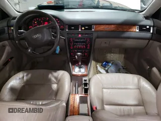 1999 Audi A6 with VIN WAUBA24B8XN124802, listed as a Copart auction lot 81090894 with 20,672 mi miles and Clean Title. Bid and sale history available at carsss.com. Image 8.