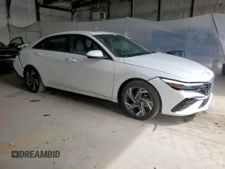 2024 Hyundai Elantra SEL with VIN KMHLS4DG9RU752139, listed as a Copart auction lot 51451825 with 6,715 mi miles and Salvage title. Bid and sale history available at DreamBid. Image 4.