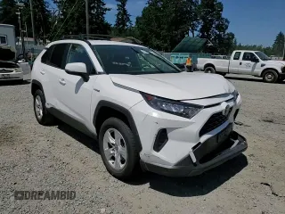 2021 Toyota RAV4 Hybrid LE with VIN JTMM6RFVXMD018561, listed as a Copart auction lot 60475965 with 56,074 mi miles and Salvage title. Bid and sale history available at DreamBid. Image 14.