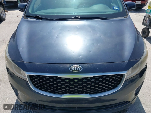 2016 Kia Sedona LX with VIN KNDMB5C16G6102858, listed as a IAAI auction lot 42201712 with 165,038 mi miles and . Bid and sale history available at DreamBid. Image 6.