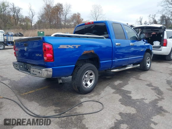 2008 Dodge 1500 SLT with VIN 1D7HU18N78S515709, listed as a IAAI auction lot 41946007 with 200,340 mi miles and . Bid and sale history available at DreamBid. Image 4.