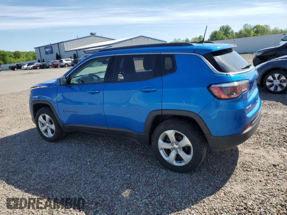 2019 Jeep Compass Latitude z VIN 3C4NJDBB1KT653452, wystawiony jako Copart lot #58297495 z przebiegiem 74 350 mil mil oraz Szkoda całkowita • Salvage title. Historia ofert i sprzedaży dostępna na DreamBid. Obrazek 2.