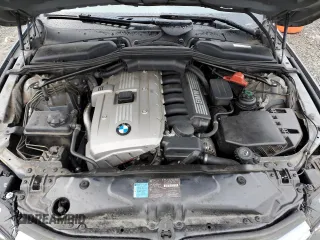 2007 BMW 5 Series 525i with VIN WBANE53587CW65729, listed as a Copart auction lot 50196855 with 178,956 mi miles and Salvage Title. Bid and sale history available at carsss.com. Image 11.