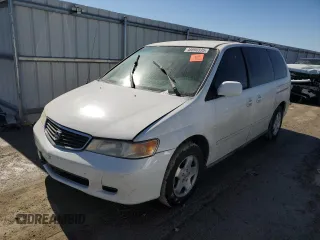 2001 Honda Odyssey EX z VIN 2HKRL18671H554699, wystawiony jako Copart lot #46690335 z przebiegiem Nie podano mil oraz Szkoda całkowita • Salvage title. Historia ofert i sprzedaży dostępna na DreamBid. Obrazek 1.