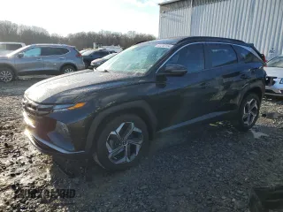 2022 Hyundai Tucson SEL with VIN 5NMJCCAE2NH014061, listed as a Copart auction lot 87253154 with 108,430 mi miles and Salvage Title. Bid and sale history available at carsss.com. Image 1.