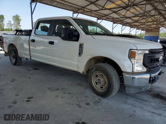 2020 Ford F-250 XL z VIN 1FT7W2A64LED97621, wystawiony jako Copart lot #58361504 z przebiegiem Nie podano mil oraz Szkoda całkowita • Salvage title. Historia ofert i sprzedaży dostępna na DreamBid. Obrazek 4.