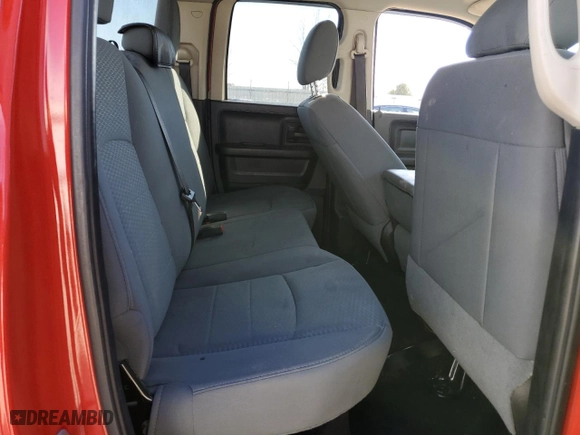 2014 Ram 1500 Express with VIN 1C6RR7FT4ES330833, listed as a Copart auction lot 49374805 with 130,986 mi miles and Salvage Title. Bid and sale history available at carsss.com. Image 10.