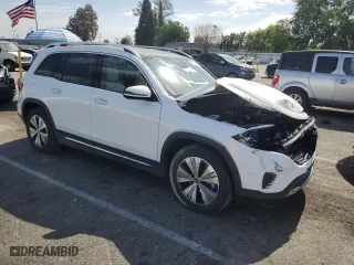 2023 Mercedes-Benz EQB with VIN W1N9M0KB7PN068781, listed as a Copart auction lot 45731845 with 16,268 mi miles and Salvage Title. Bid and sale history available at carsss.com. Image 4.