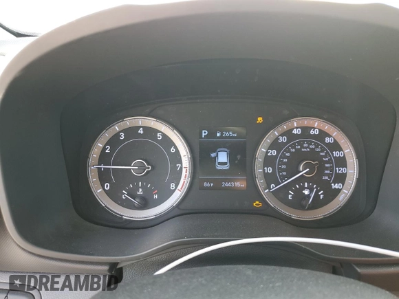 2020 Hyundai Venue SE with VIN KMHRB8A39LU038019, listed as a Copart auction lot 50126315 with 244,315 mi miles and Clean Title. Bid and sale history available at DreamBid. Image 9.