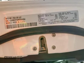 2021 Ram 1500 Tradesman с VIN 1C6RR7FT5MS554384, выставлен на аукционе Copart как лот 59961945 с пробегом Не указан миль и Списание • Salvage title. История ставок и продаж доступна на DreamBid. Изображение 12.
