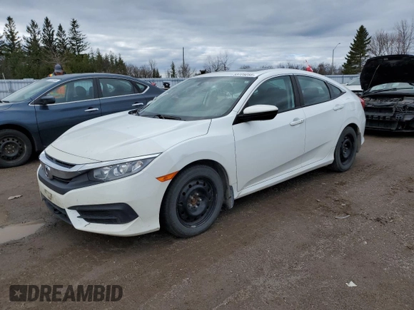 2016 Honda Civic Sedan EX with VIN 2HGFC2F79GH025780, listed as a Copart auction lot 53725255 with 136,974 mi miles and Clean Title. Bid and sale history available at carsss.com. Image 1.
