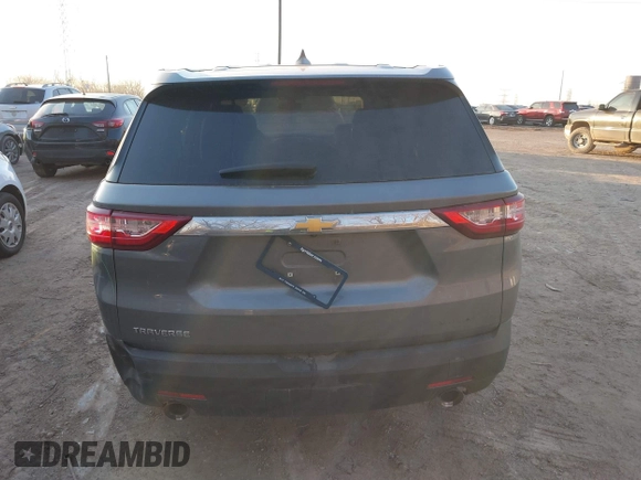 2018 Chevrolet Traverse LS with VIN 1GNERFKW1JJ234585, listed as a IAAI auction lot 41765298 with 129,086 mi miles. Bid and sale history available at carsss.com. Image 16.