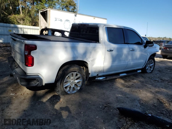 2020 Chevrolet Silverado 1500 LTZ with VIN 3GCUYGED1LG366550, listed as a Copart auction lot 47831655 with 51,271 mi miles and Salvage Title. Bid and sale history available at DreamBid. Image 3.
