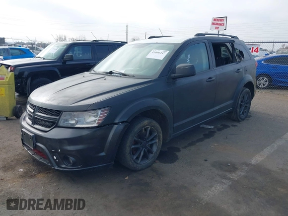 2016 Dodge Journey SXT with VIN 3C4PDDBG1GT196287, listed as a IAAI auction lot 41006247 with 11,389 mi miles and . Bid and sale history available at DreamBid. Image 2.