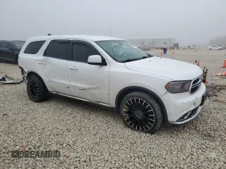 2019 Dodge Durango SXT Plus with VIN 1C4RDHAG5KC754910, listed as a Copart auction lot 43106925 with 104,148 mi miles and Salvage Title. Bid and sale history available at DreamBid. Image 4.