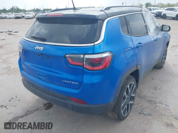 2021 Jeep Compass Limited с VIN 3C4NJDCB4MT602030, выставлен на аукционе IAAI как лот 41752693 с пробегом Не указан миль и . История ставок и продаж доступна на DreamBid. Изображение 4.