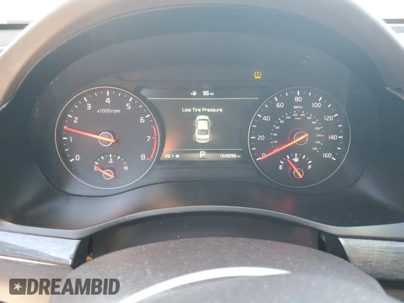 2017 Kia Cadenza Premium with VIN KNALC4J1XH5093477, listed as a Copart auction lot 41526625 with 164,898 mi miles and Non Repairable. Bid and sale history available at carsss.com. Image 9.