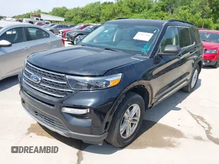 2023 Ford Explorer XLT with VIN 1FMSK7DH5PGB18456, listed as a IAAI auction lot 42067888 with 20,856 mi miles. Bid and sale history available at carsss.com. Image 21.