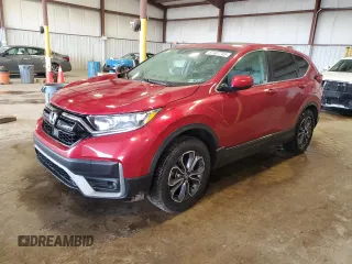 2020 Honda CR-V EX-L with VIN 2HKRW2H82LH663685, listed as a Copart auction lot 57407765 with 75,121 mi miles and Salvage title. Bid and sale history available at DreamBid. Image 1.