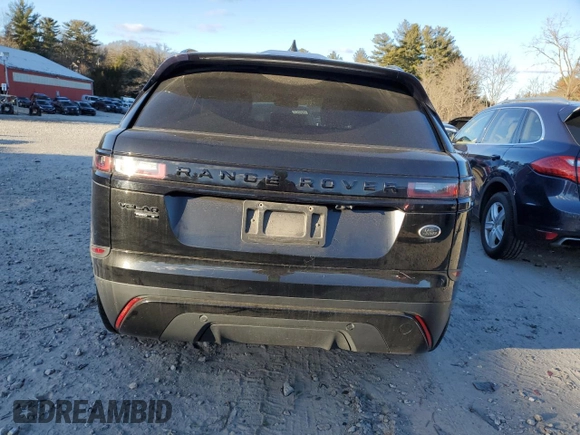 2018 Land Rover Range Rover Velar S with VIN SALYB2RX9JA740059, listed as a Copart auction lot 37326904 with 0 mi miles. Bid and sale history available at carsss.com. Image 6.