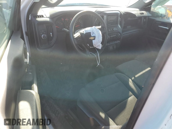 2023 Chevrolet Silverado 1500 Work Truck with VIN 3GCNAAEDXPG198788, listed as a Copart auction lot 54072885 with 23,608 mi miles and Salvage Title. Bid and sale history available at DreamBid. Image 8.