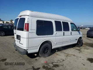 2000 Chevrolet Express Cargo Van w/YF7 with VIN 1GBFG15R6Y1167685, listed as a Copart auction lot 42994545 with 168,323 mi miles and Salvage Title. Bid and sale history available at carsss.com. Image 3.
