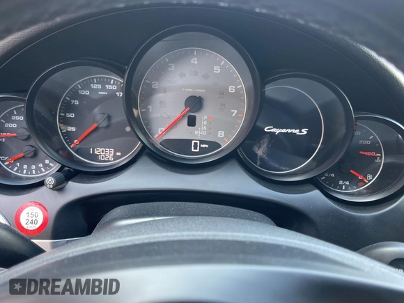 2011 Porsche Cayenne S with VIN WP1AB2A22BLA47332, listed as a Copart auction lot 65087385 with 112,033 mi miles and Salvage title. Bid and sale history available at DreamBid. Image 8.
