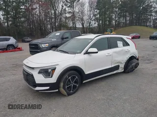 2024 Kia Niro LX with VIN KNDCP3LE1R5178842, listed as a IAAI auction lot 41629770 with 24,464 mi miles. Bid and sale history available at carsss.com. Image 2.