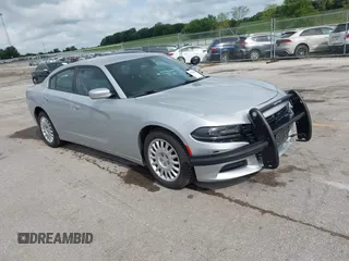 2019 Dodge Charger Police with VIN 2C3CDXKT0KH622764, listed as a IAAI auction lot 42823848 with 120,444 mi miles and . Bid and sale history available at DreamBid. Image 1.
