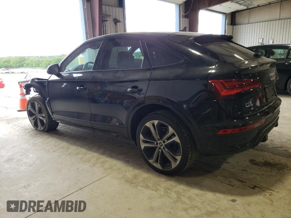 2023 Audi Q5 Sportback S line Premium Plus with VIN WA15AAFY9P2045081, listed as a Copart auction lot 58192475 with 40,107 mi miles and Salvage title. Bid and sale history available at DreamBid. Image 2.