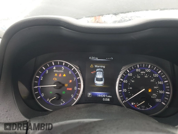 2014 Infiniti Q50 Premium with VIN JN1BV7AR9EM707892, listed as a Copart auction lot 63298055 with 144,391 mi miles and Salvage title. Bid and sale history available at DreamBid. Image 9.
