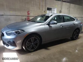 2024 BMW 2 Series 228i xDrive with VIN WBA73AK02R7R50001, listed as a Copart auction lot 47301745 with 11,845 mi miles and Salvage Title. Bid and sale history available at carsss.com. Image 1.