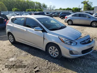 2017 Hyundai Accent SE with VIN KMHCT5AE6HU313159, listed as a Copart auction lot 52387905 with 108,036 mi miles and Salvage Title. Bid and sale history available at DreamBid. Image 4.