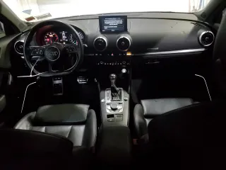 2017 Audi A3 Sedan Premium Plus with VIN WAUJ8GFF1H1036428, listed as a Copart auction lot 68144473 with 57,477 mi miles and Salvage Title. Bid and sale history available at carsss.com. Image 8.