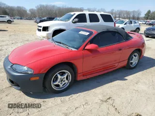 1997 Mitsubishi Eclipse GS with VIN 4A3AX35G5VE127678, listed as a Copart auction lot 46251855 with 140,259 mi miles and Salvage Title. Bid and sale history available at carsss.com. Image 1.