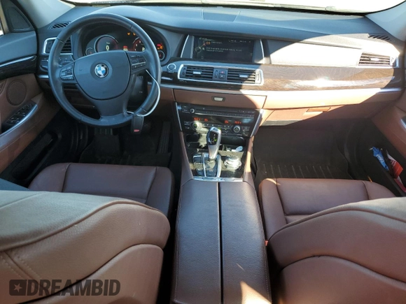 2013 BMW 5 Series 535i Gran Turismo xDrive with VIN WBASP2C50DC338667, listed as a Copart auction lot 76117604 with 136,455 mi miles and Salvage title. Bid and sale history available at DreamBid. Image 8.