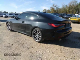 2021 BMW 4 Series 430i with VIN WBA53AP05MCF45415, listed as a Copart auction lot 77626274 with 113,090 mi miles and Clean Title. Bid and sale history available at DreamBid. Image 2.