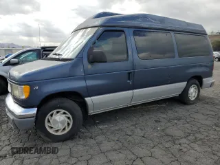 1998 Ford Econoline Passenger XL with VIN 1FMRE11L8WHA27010, listed as a Copart auction lot 44656345 with 89,195 mi miles and Clean Title. Bid and sale history available at carsss.com. Image 1.